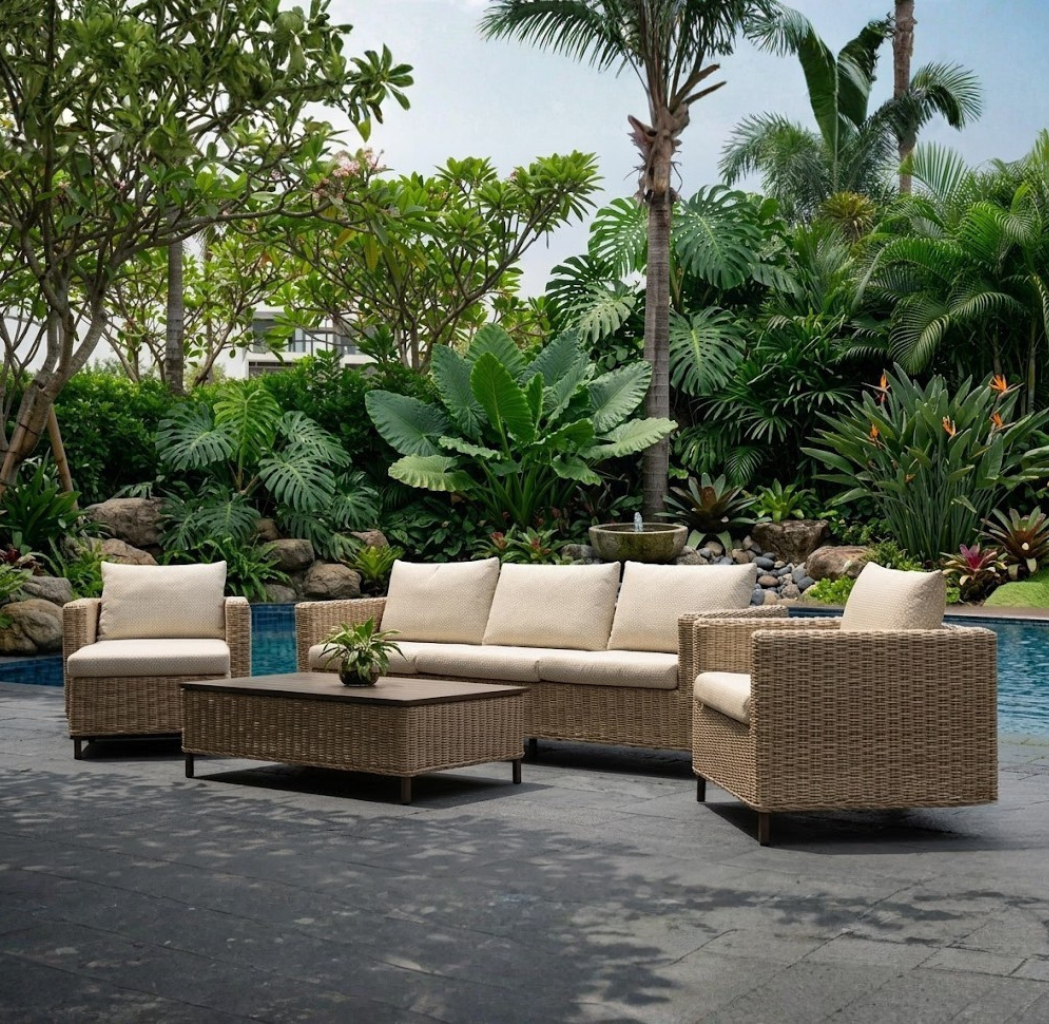 BENTLEY SOFA SET – 5 PERSON SETUP